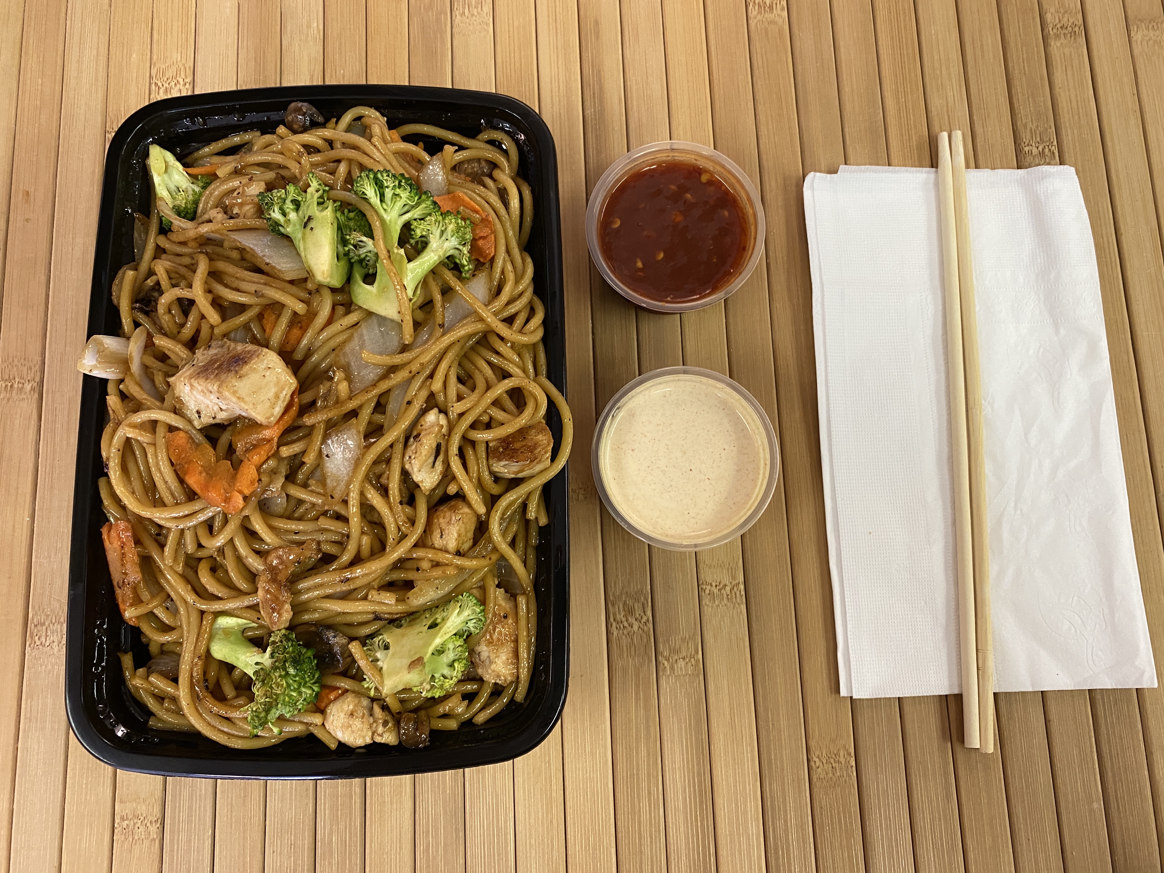 Order chicken noodles food online from Hibachi Delivery store, Raleigh on bringmethat.com