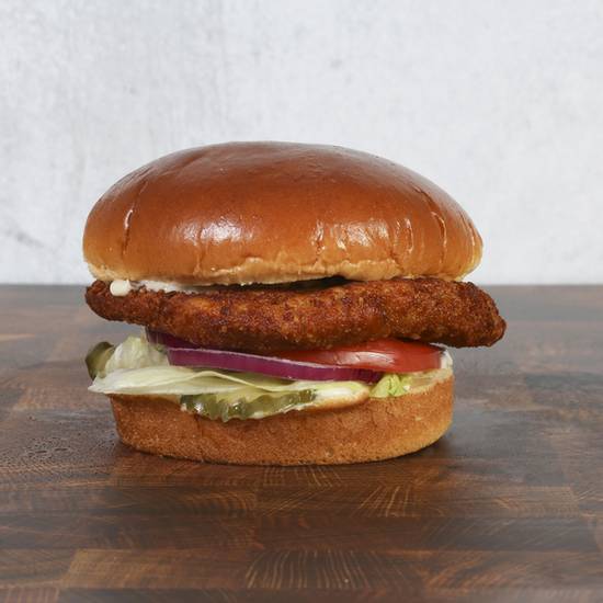 Order Spicy Chicken Sandwich food online from Penguin Point #28 store, Elkhart on bringmethat.com