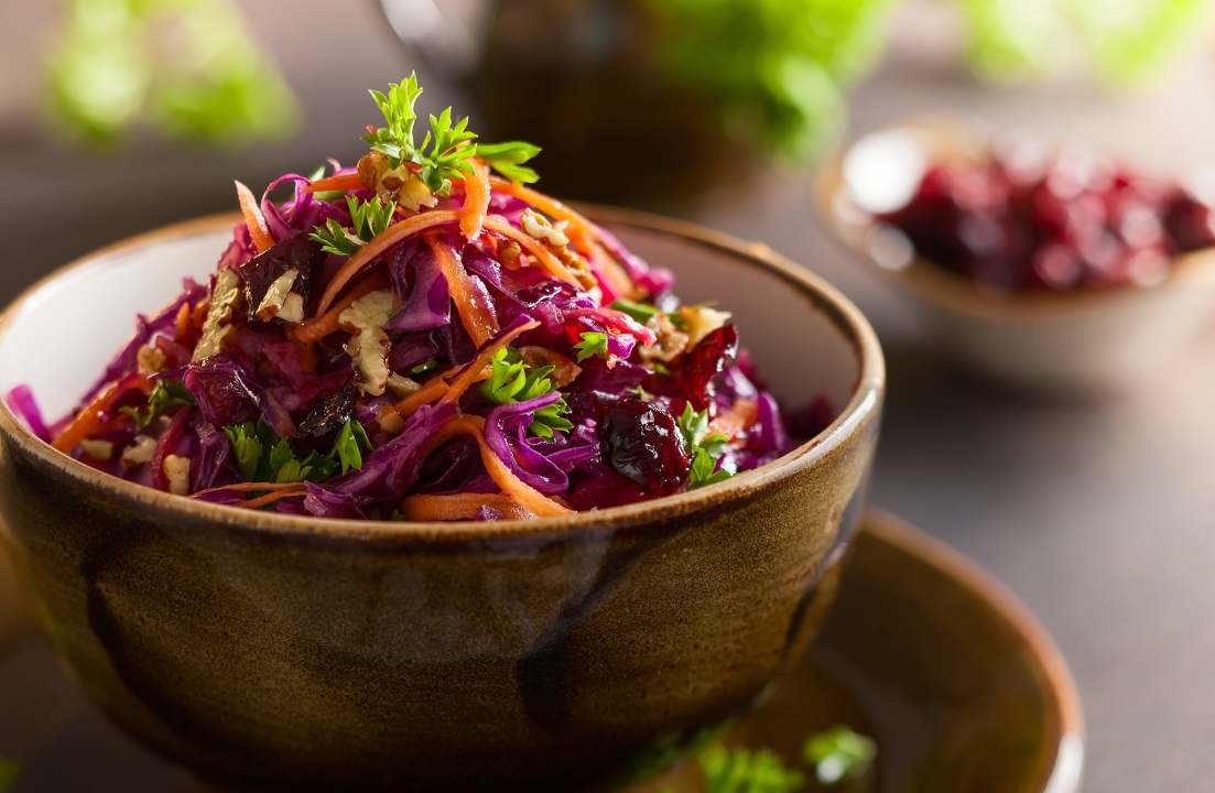 Order Red Cabbage Slaw food online from Fresh Pita store, Culver City on bringmethat.com
