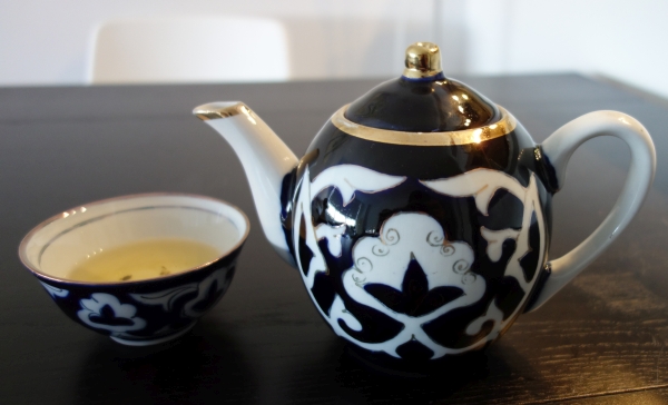 Order Authentic Uzbek Green Tea Pot food online from Asian Cuisine store, New York on bringmethat.com