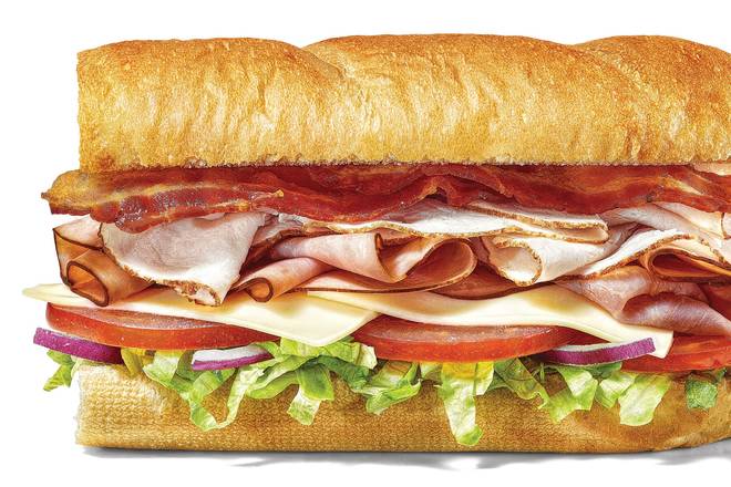 Order All-American Club™ Footlong Pro food online from Subway store, Crystal Lake on bringmethat.com