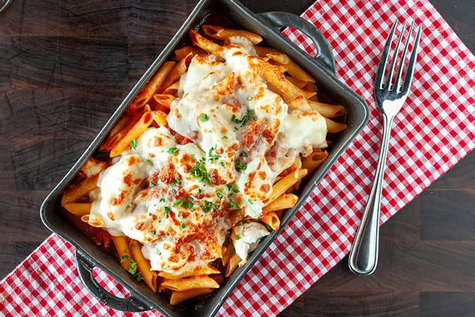 Order Baked Ziti food online from Russo Pizza store, Kingwood on bringmethat.com