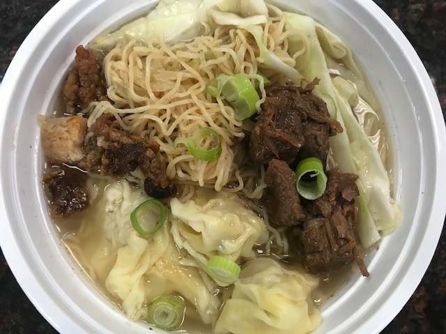 Order Beef Stew Wonton Noodle Soup food online from Bacolod's Best Kitchen store, Chicago on bringmethat.com