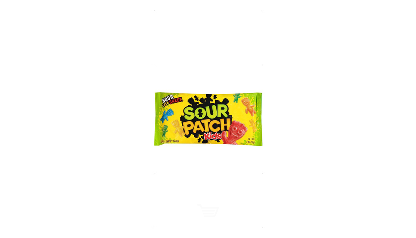 Order Sour Patch Kids Soft & Chewy Candy Sour then Sweet 2 oz Bag food online from Golden Rule Liquor store, West Hollywood on bringmethat.com