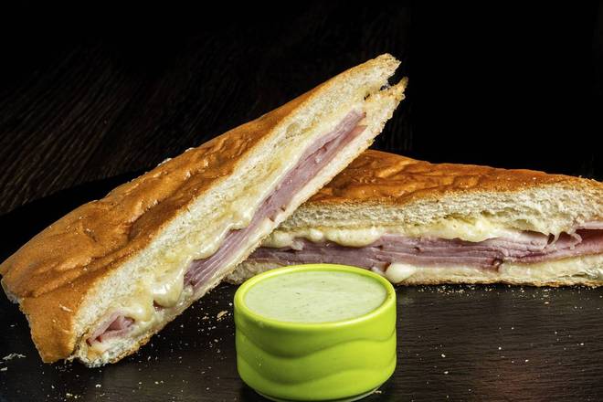 Order Ham & Cheese Sandwich food online from Dcuban Cafe- store, Norcross on bringmethat.com