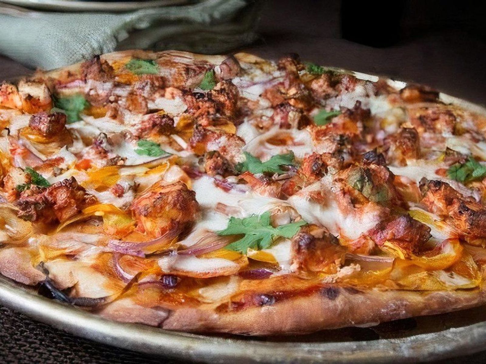 Order Paneer Tikka Masala Pizza food online from Curry Home store, Pittsburgh on bringmethat.com