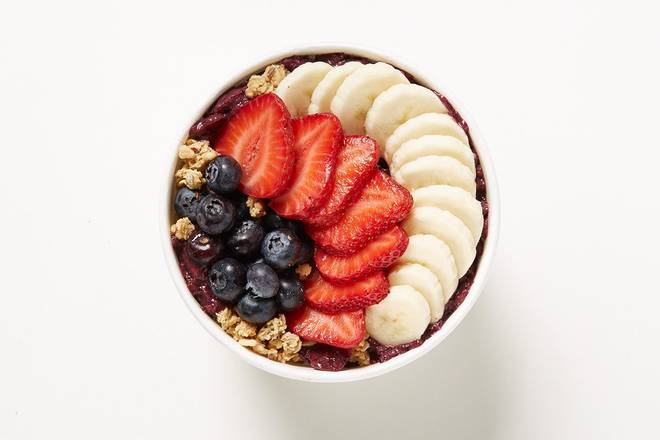 Order Acai Banana Berry Bowl food online from Nekter Juice Bar store, Mission Viejo on bringmethat.com