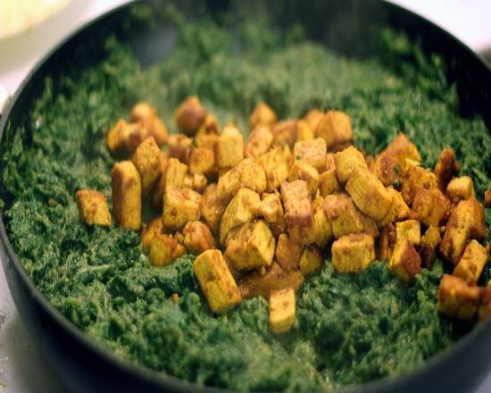 Order Saag Tofu food online from Incredible India Cafe store, Los Angeles on bringmethat.com