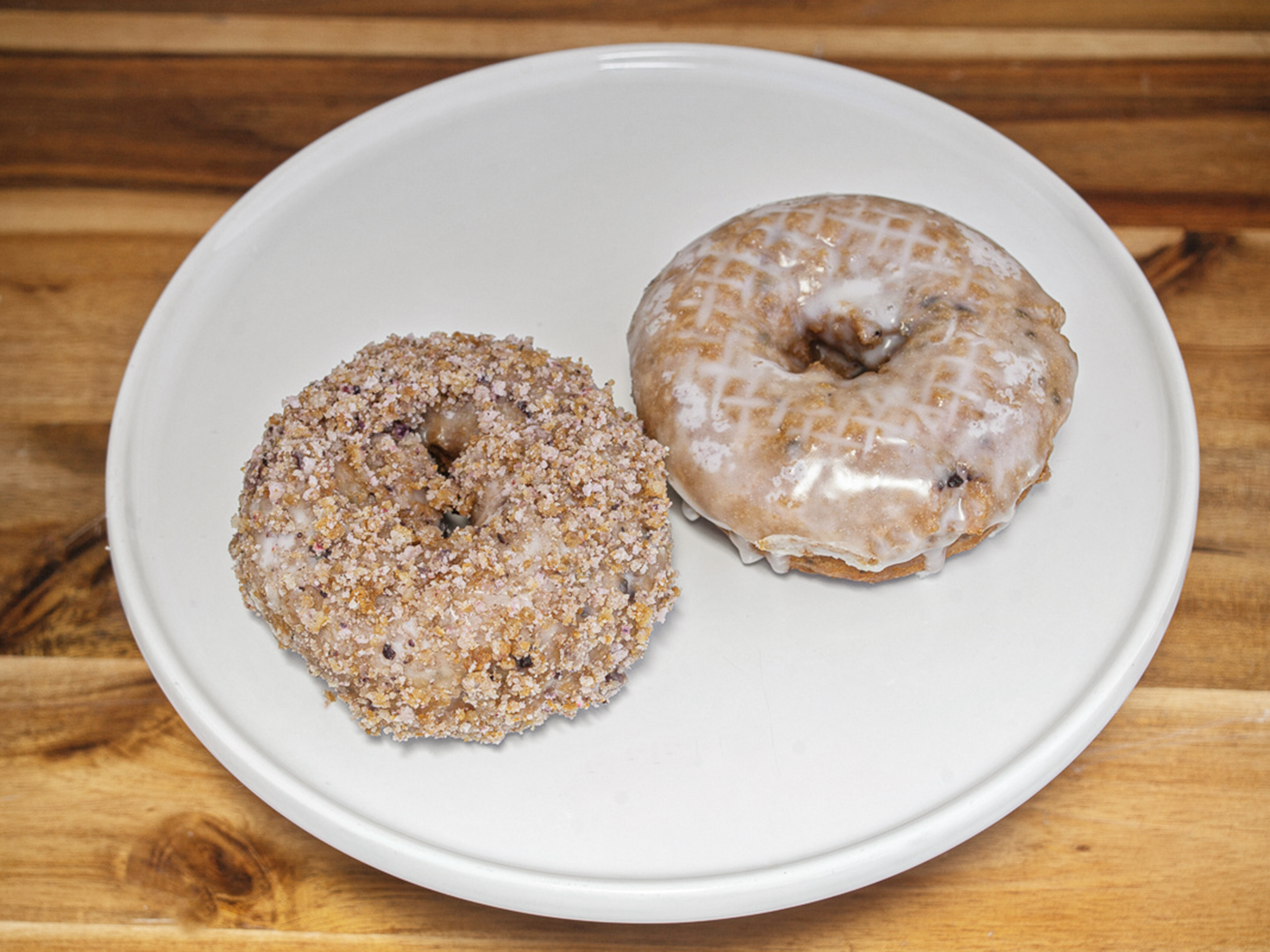 Order Blueberry Crumb Donut food online from Missy Cupcake Creations store, Ventura on bringmethat.com