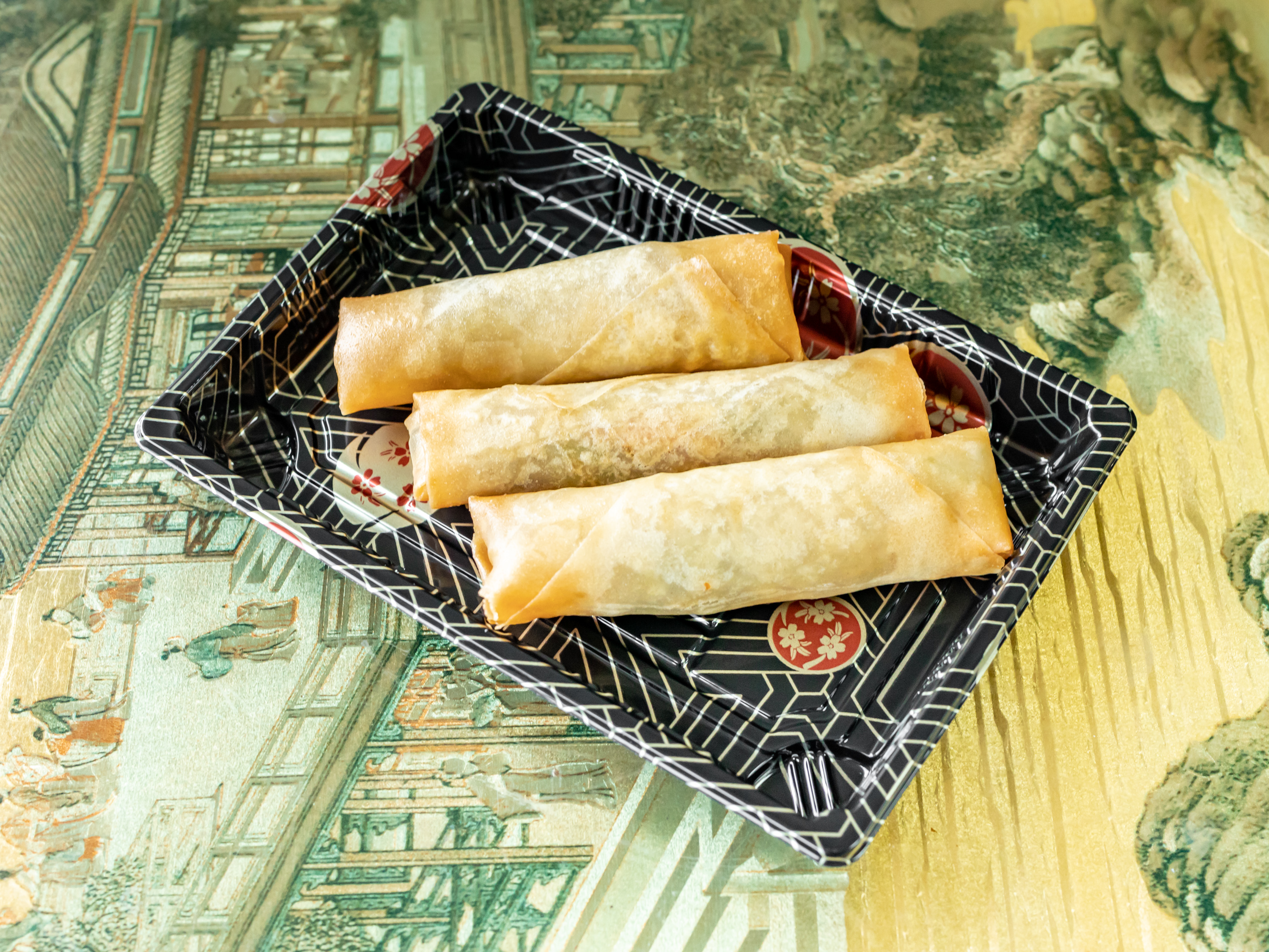 Order 6. Spring Roll food online from New Rooster Kitchen store, Mastic Beach on bringmethat.com