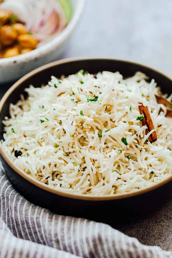 Order Jeera Rice food online from Tandoori Xpress store, San Diego on bringmethat.com