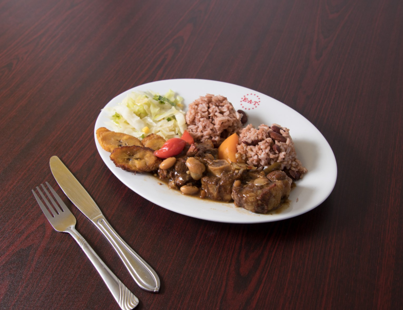 Order Oxtails food online from C&L Jamaican Restaurant store, Snellville on bringmethat.com