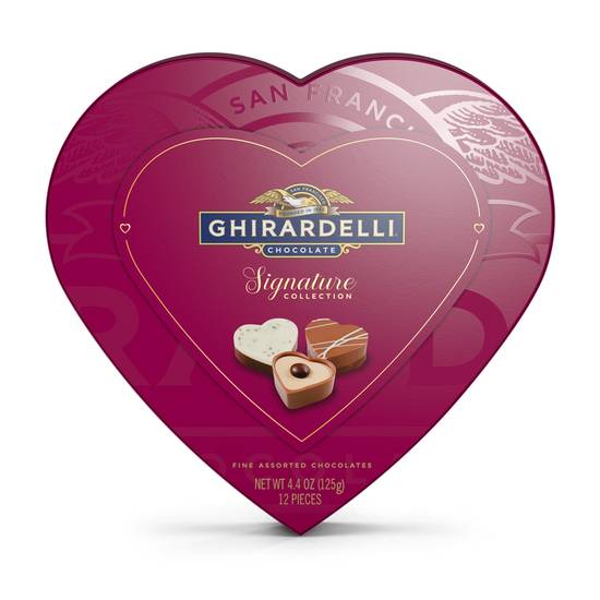 Order GHIRARDELLI Sweet Hearts Premium Chocolate Truffle Assortment Gift, 4.4 Oz food online from CVS store, THOMASVILLE on bringmethat.com