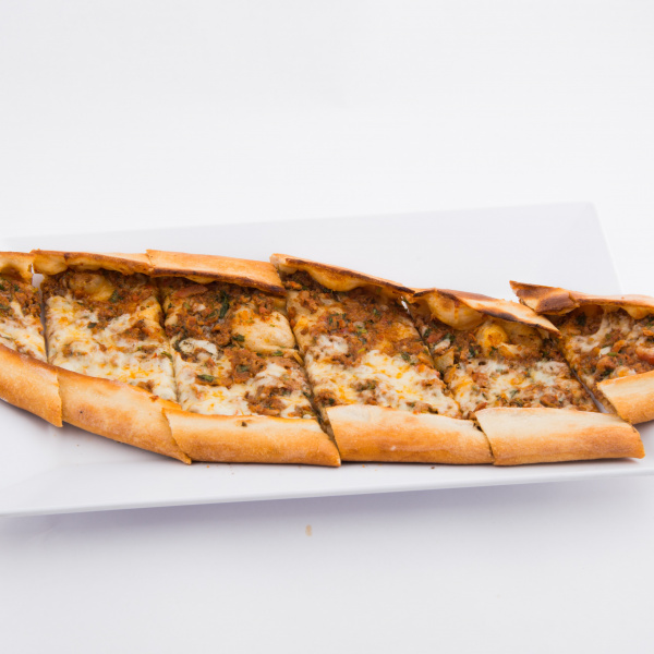 Order Ground Beef Pide food online from Mangal Kabob  store, Sunnyside on bringmethat.com