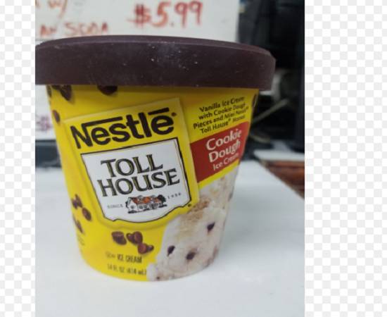 Order Nestle Cookie Dough Ice Cream (14 fl oz) food online from W Z Food Market store, Roosevelt on bringmethat.com