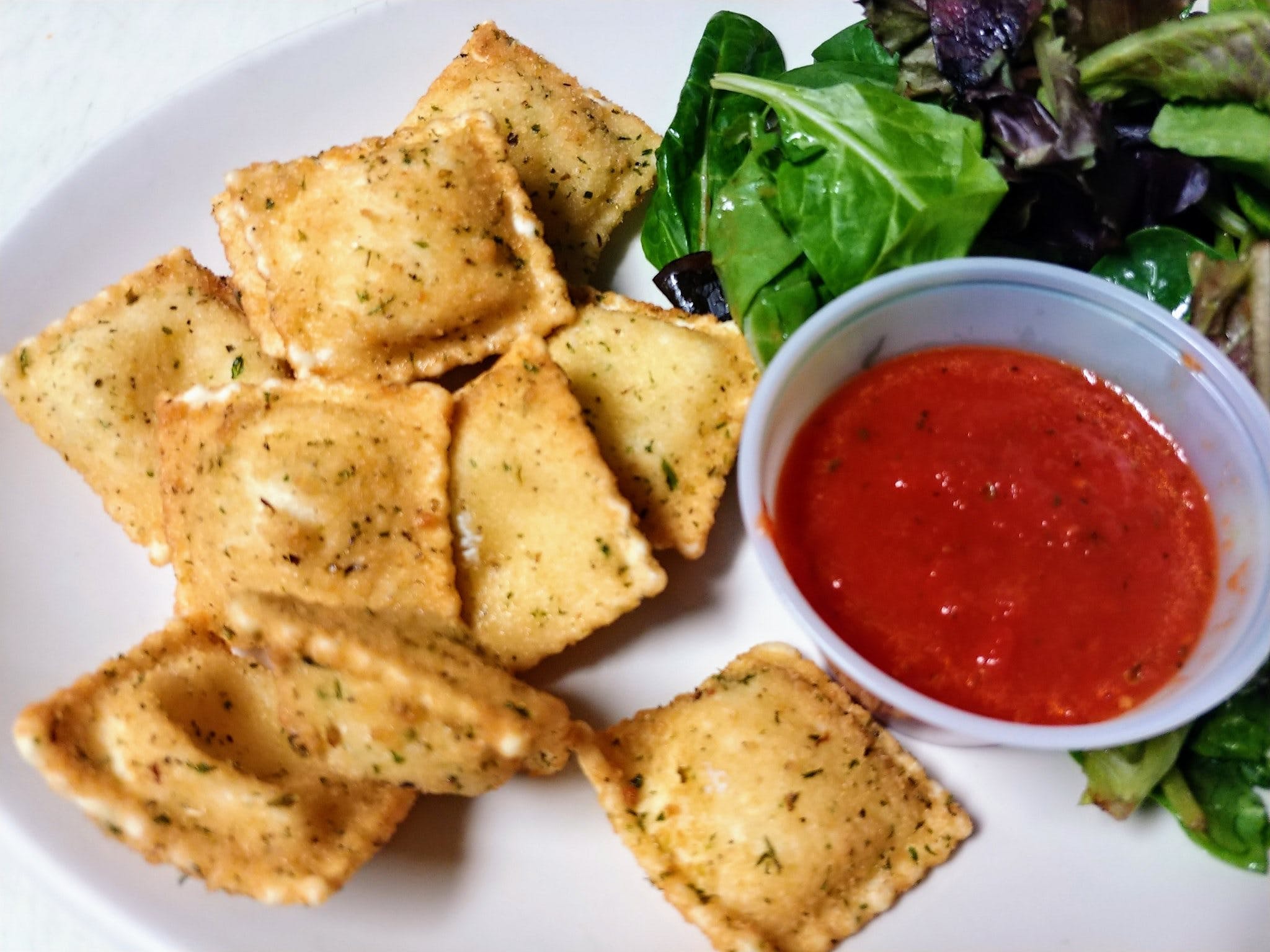 Order Toasted Ravioli - Appetizer food online from Bacino's Pizzeria  store, Chicago on bringmethat.com