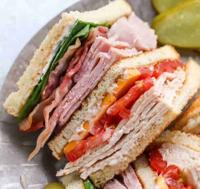 Order The Crave Club Sandwich SourDough food online from Crave Bakery And Bar store, Chesapeake on bringmethat.com
