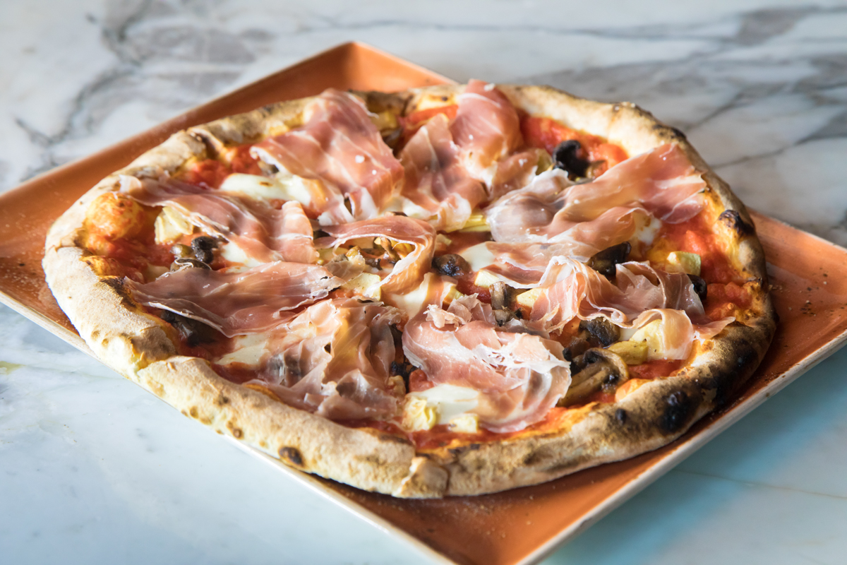 Order Capricciosa Pizza food online from Primo Italia store, Torrance on bringmethat.com