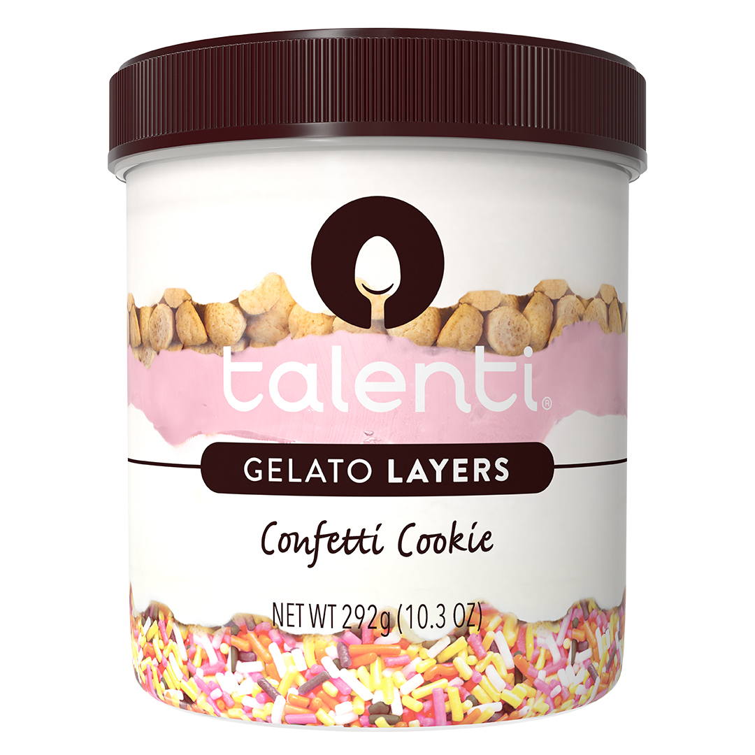 Order Talenti Layers Confetti Cookie Pint		 food online from The Ice Cream Shop store, San Diego on bringmethat.com