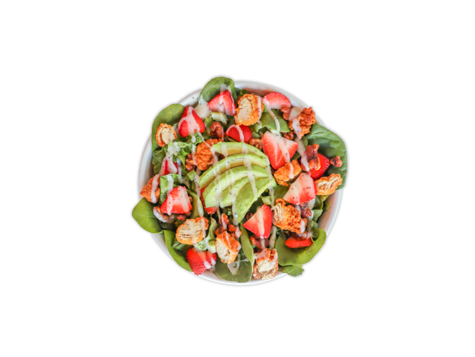 Order Strawberry Avocado Chicken Salad food online from Buona store, Mount Prospect on bringmethat.com