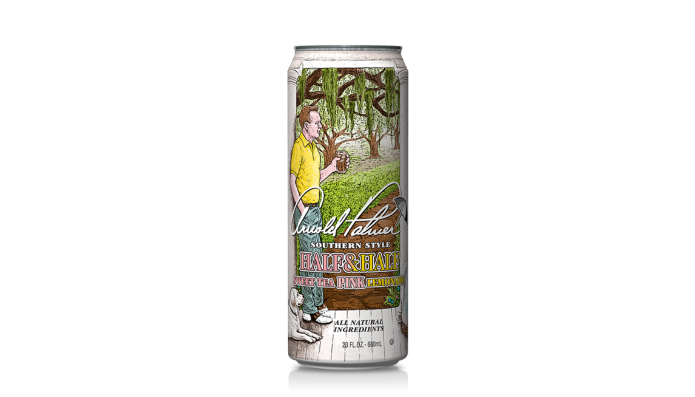 Order AriZona Pink Arnold Palmer 23oz Can food online from Ross Liquor store, Sylmar on bringmethat.com