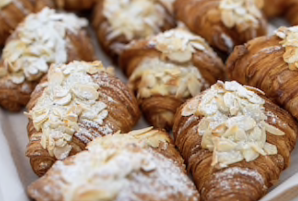 Order Almond croissant food online from Pastries By Edie store, Canoga Park on bringmethat.com