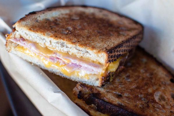 Order Piglet Sandwich food online from The American Grilled Cheese store, San Francisco on bringmethat.com