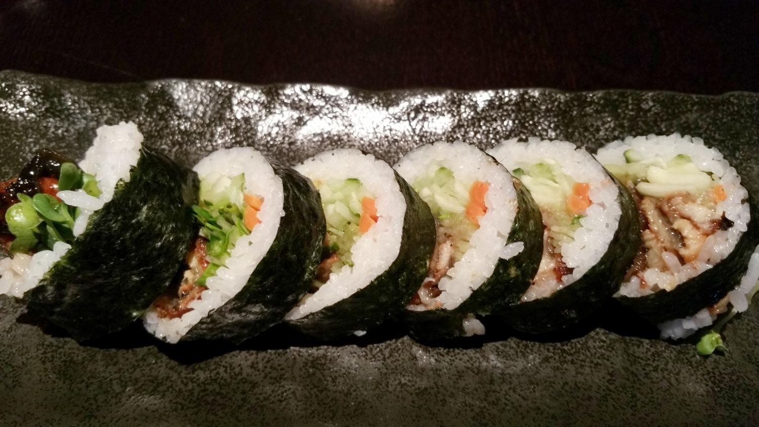 Order Fresh Water Eel Cut Roll food online from Tokyo Sushi store, Santa Clarita on bringmethat.com