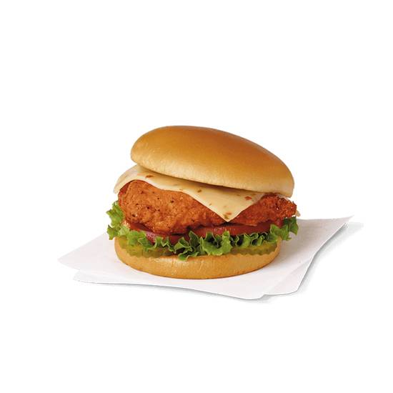 Order Spicy Deluxe Sandwich food online from Chick-Fil-A store, Charlotte on bringmethat.com