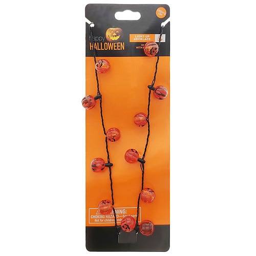 Order Festive Voice Mini Light-Up Necklace, Pumpkin - 1.0 ea food online from Walgreens store, Hot Springs on bringmethat.com