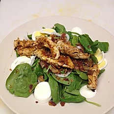 Order Grilled Chicken Spinach Salad food online from Jay Jay Cafe store, Arlington on bringmethat.com