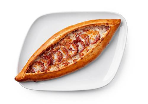 Order Meat Lovers Pide food online from Akivva Grill store, Arlington on bringmethat.com