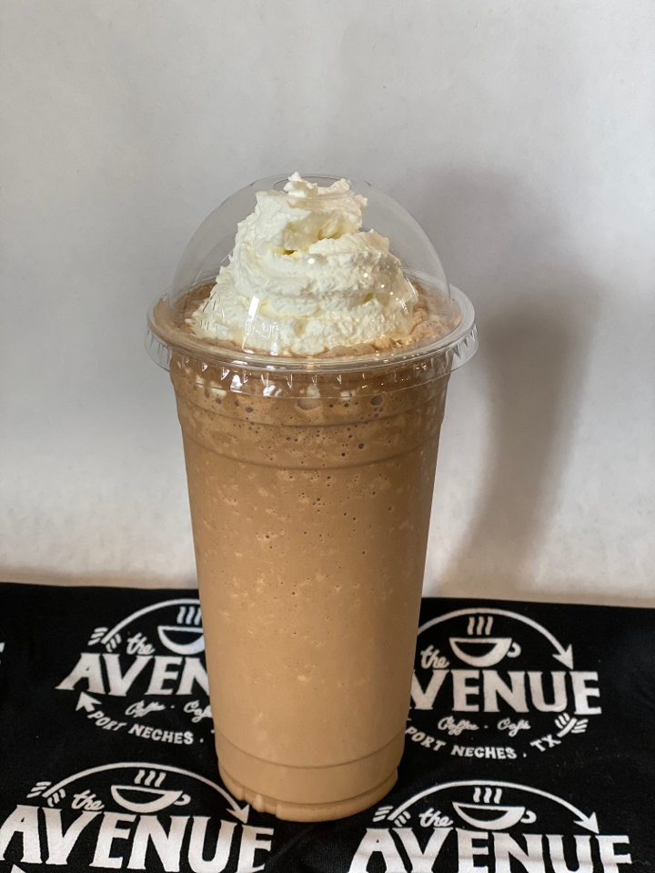 Order SM PB MOCHA FRAPPE (16OZ) food online from The Avenue Coffee & Cafe store, Port Neches on bringmethat.com