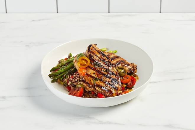 Order Honey Garlic Chicken food online from Firebirds Wood Fired Grill store, Raleigh on bringmethat.com