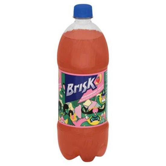 Order Brisk Juice Drink - Strawberry Melon food online from IV Deli Mart store, Goleta on bringmethat.com