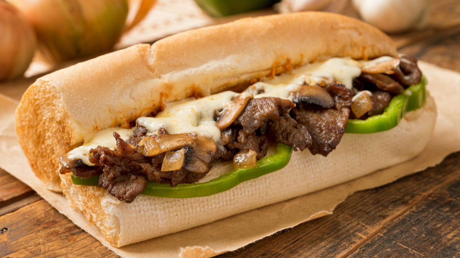 Order American Philly Cheese Steak food online from Salvatore's Parmigiana Sandwiches store, San Francisco on bringmethat.com