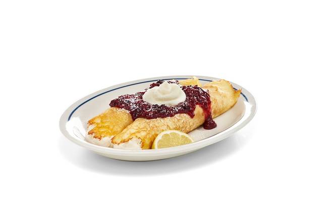 Order NEW! Lemon Ricotta Mixed Berry Crepes food online from Ihop store, Bristol on bringmethat.com