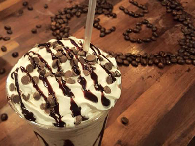 Order Double Chocolate Chip Iced Frappuccino food online from Kava Coffee House store, Howell Township on bringmethat.com