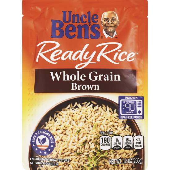 Order UNCLE BENS READY RICE WHOLE GRN BRN food online from Cvs store, SUNNYVALE on bringmethat.com