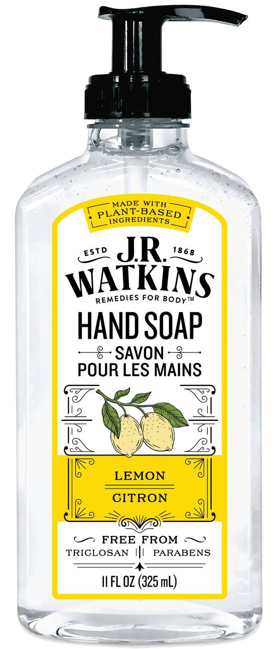 Order J. R. Watkins Liquid Hand Soap, Lemon, 11 OZ food online from CVS store, Janesville on bringmethat.com