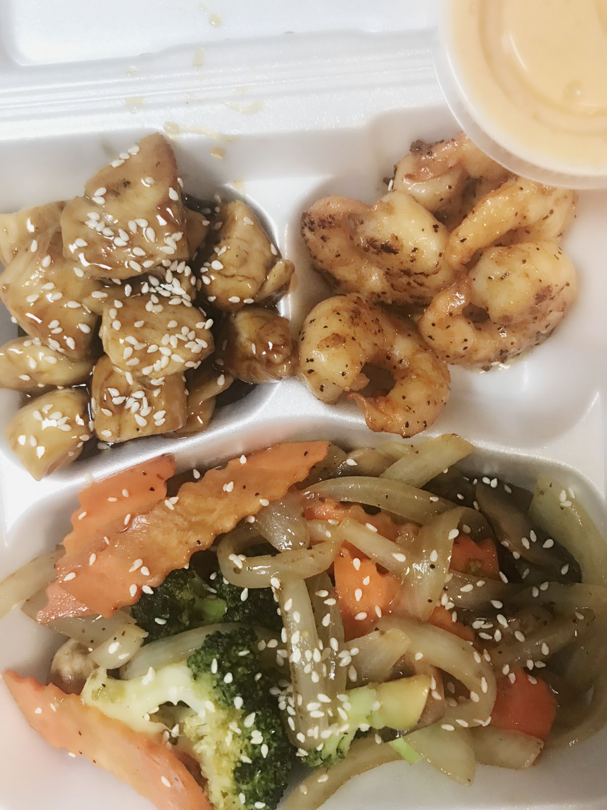 Order Chicken and Shrimp Hibachi food online from China Cafe III store, Greensboro on bringmethat.com