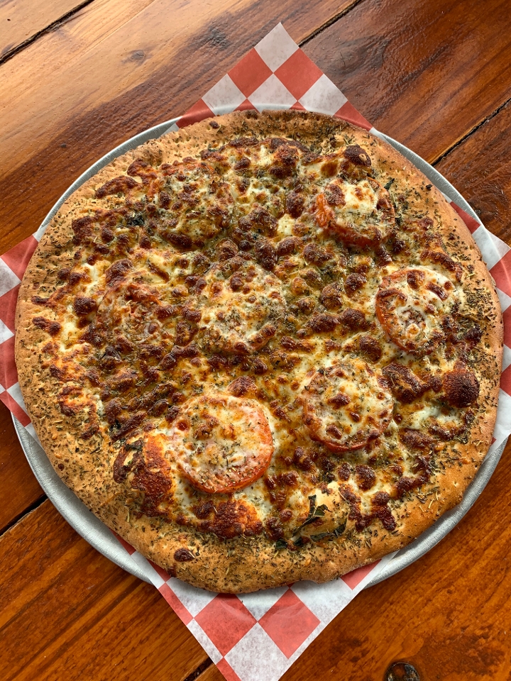 Order Margherita food online from Southside Flying Pizza store, Austin on bringmethat.com