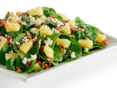 Order Spinach Pineapple Salad food online from Pizza Guys store, Apple Valley on bringmethat.com