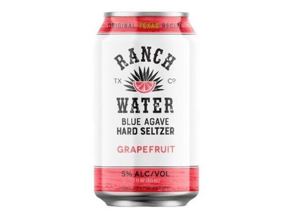Order Texas Ranch Water Grapefruit  - 6x 12oz Cans food online from Bear Creek Spirits & Wine store, Colleyville on bringmethat.com