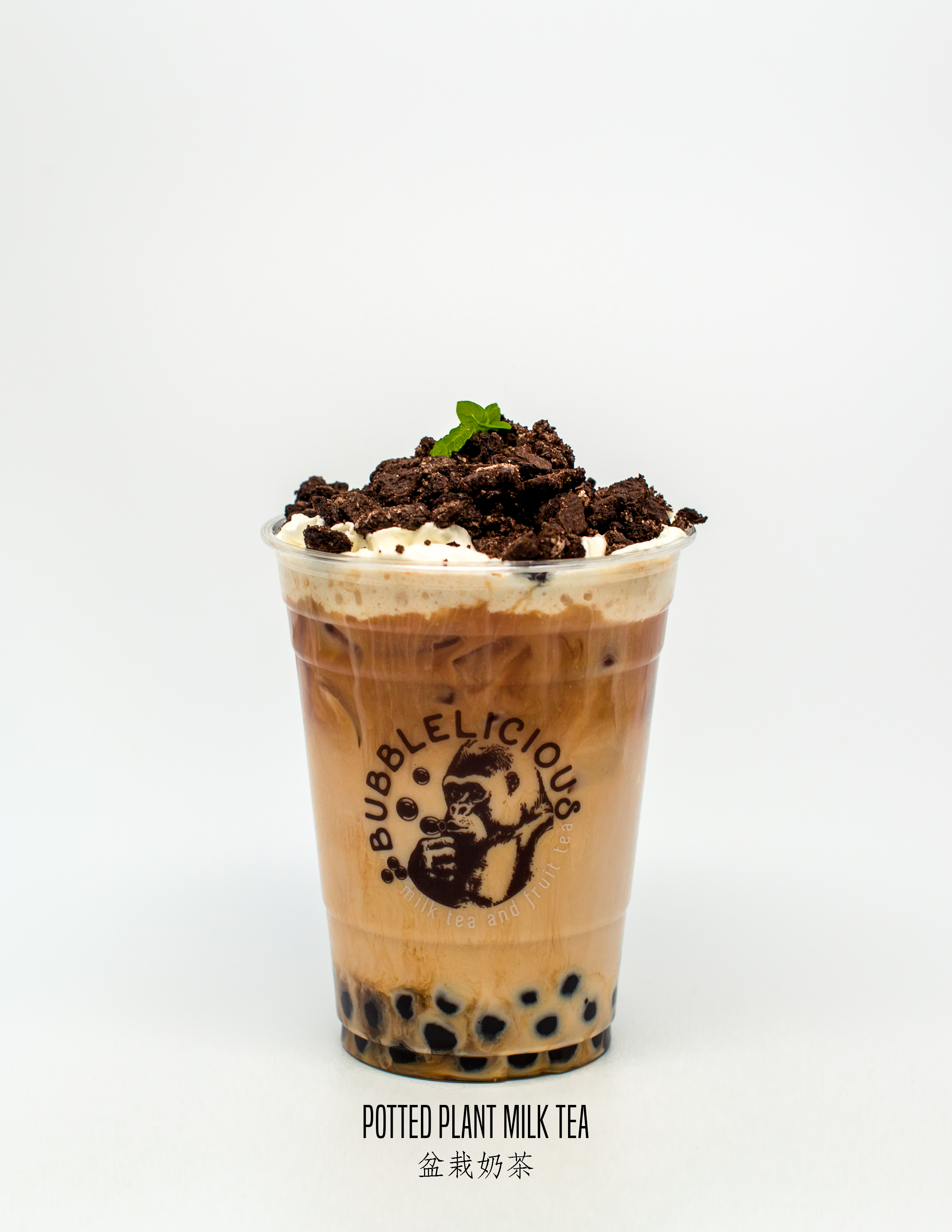 Order Potted Plant Milk Tea food online from Bubblelicious store, Greendale on bringmethat.com