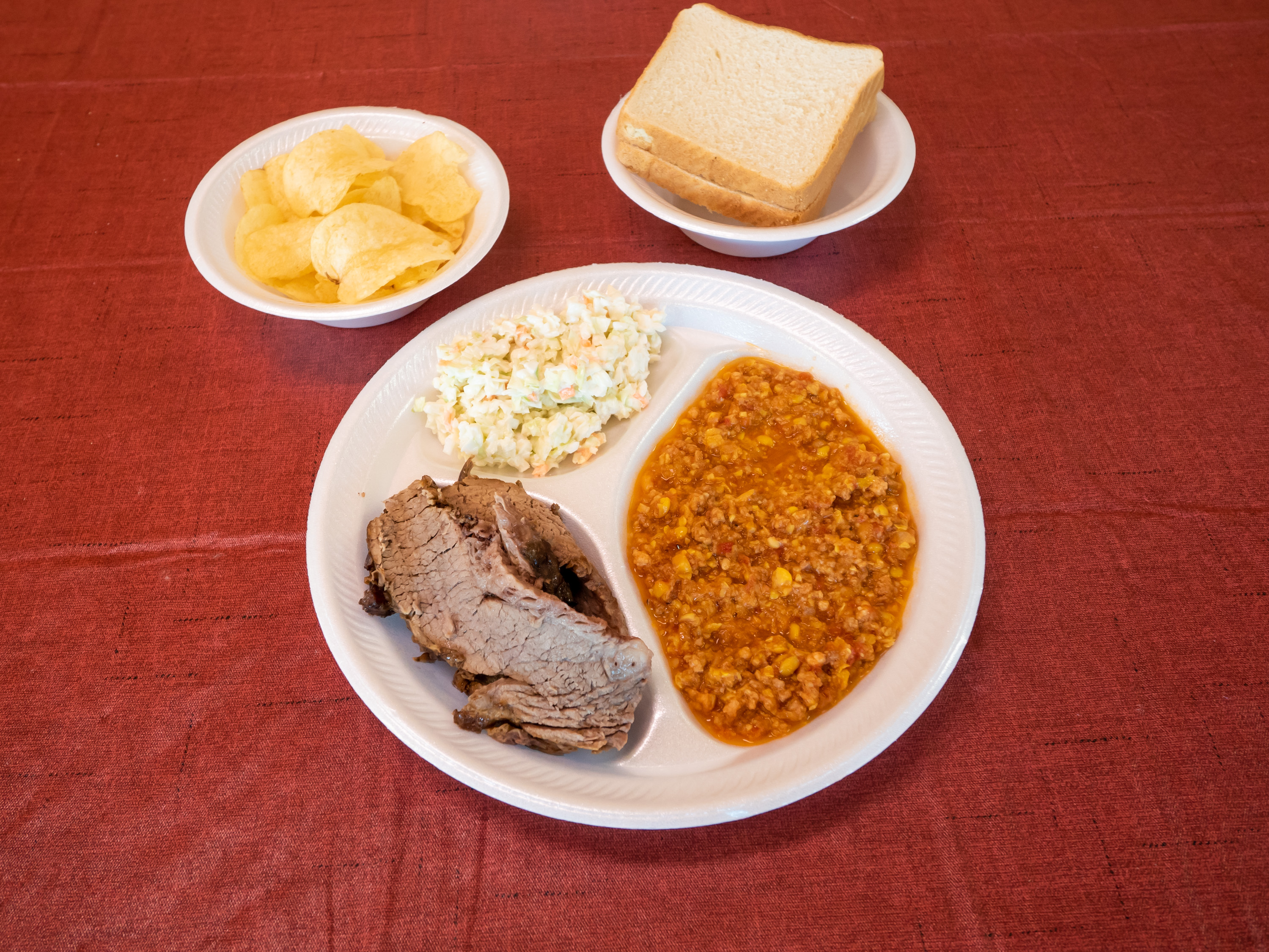 Order Brisket Plate food online from Peach Pit store, Winterville on bringmethat.com