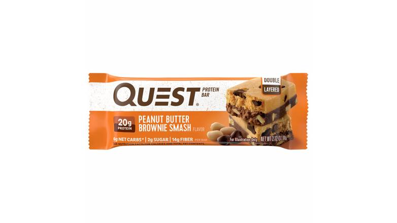 Order Quest Peanut Butter Brownie Smash food online from Aldan Sunoco store, Aldan on bringmethat.com