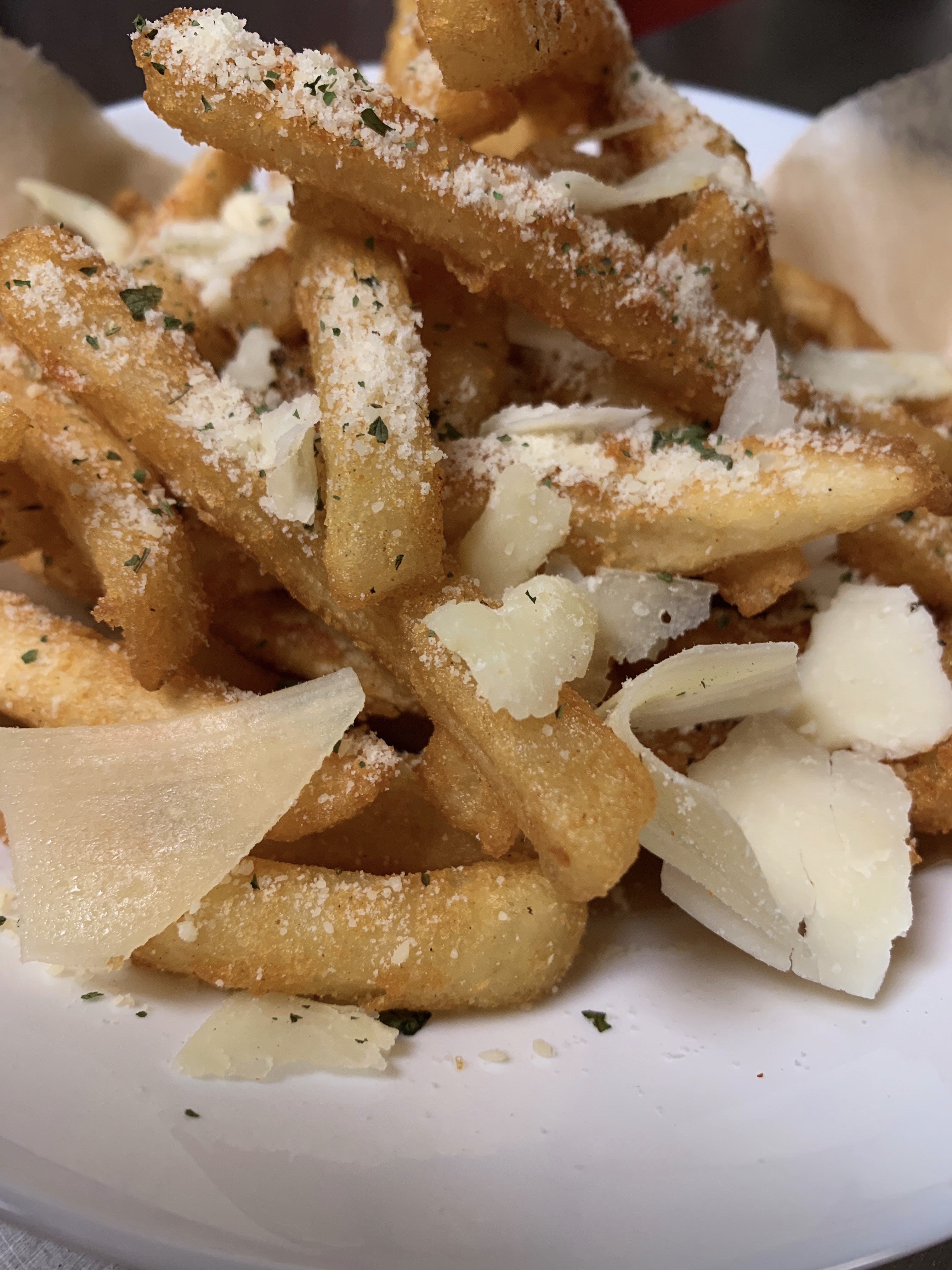 Order Cilantro Parmesan Garlic Fries food online from Trend Urban Cafe store, Stone Mountain on bringmethat.com