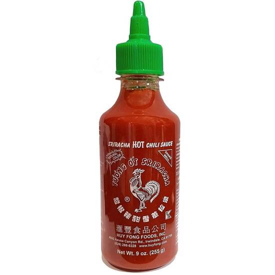 Order Sriracha - 9 oz food online from IV Deli Mart store, Goleta on bringmethat.com