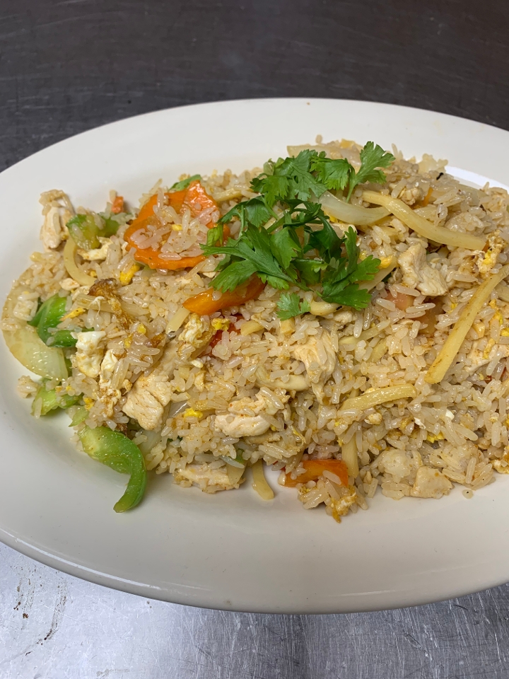 Order Curry Fried Rice food online from My Thai Restaurant store, La Habra on bringmethat.com